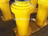 Hydraulic cylinder of wood press